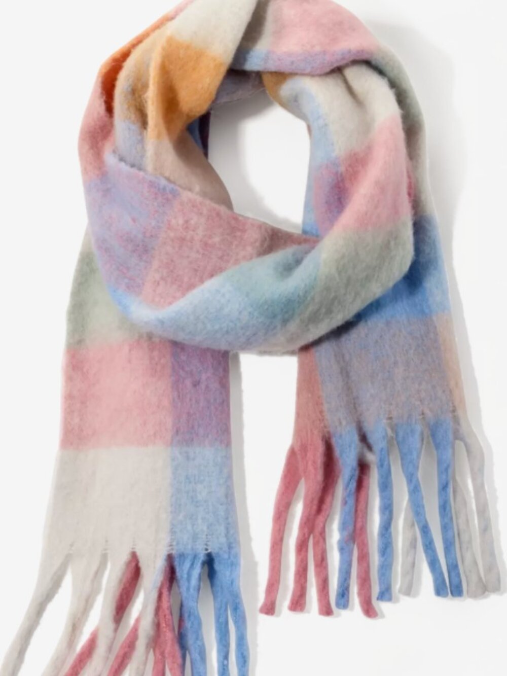 never worn Winter Pastel Scarf